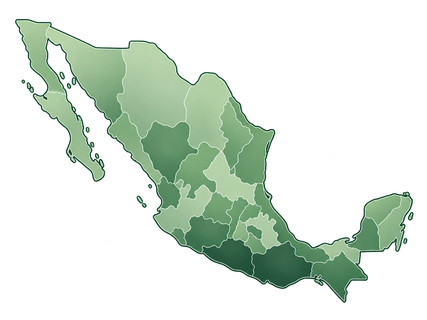Mapa sanitario de México
